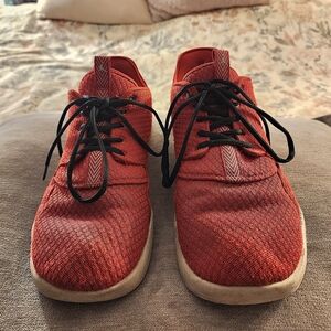 Unisex Jordan Red Casual Sneakers